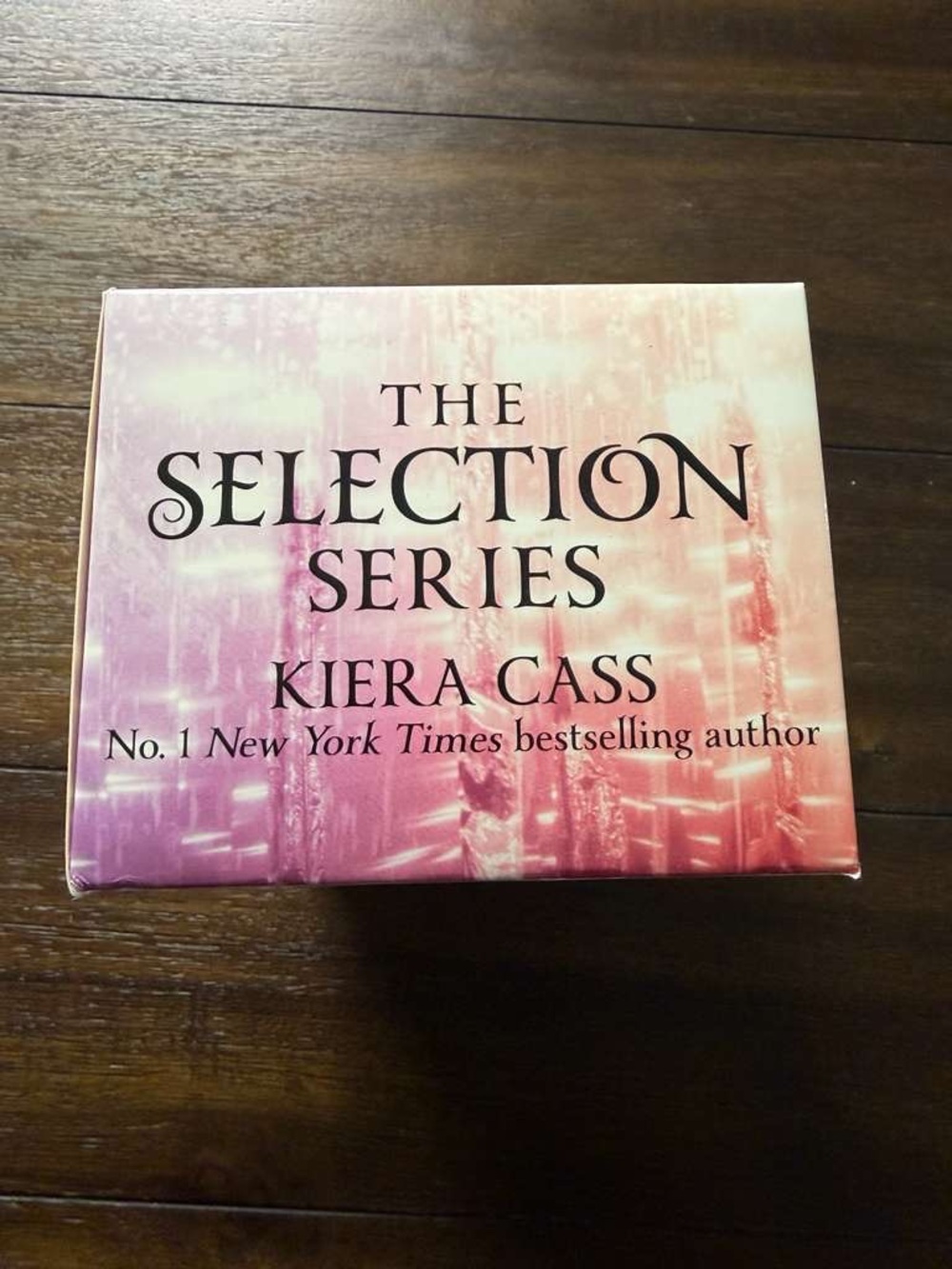 The Selection Series Box Set by Kiera Cass - Pink Ombre Cover